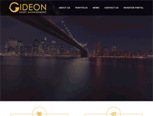 Tablet Screenshot of gideonam.com